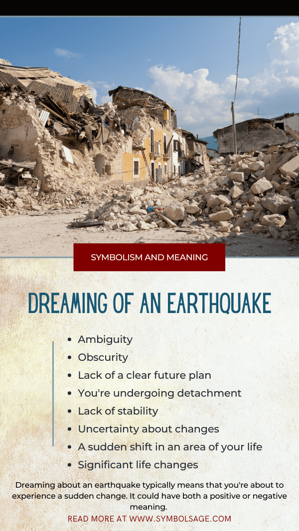 Sen o trzęsieniu ziemi znaczenie i symbolika
